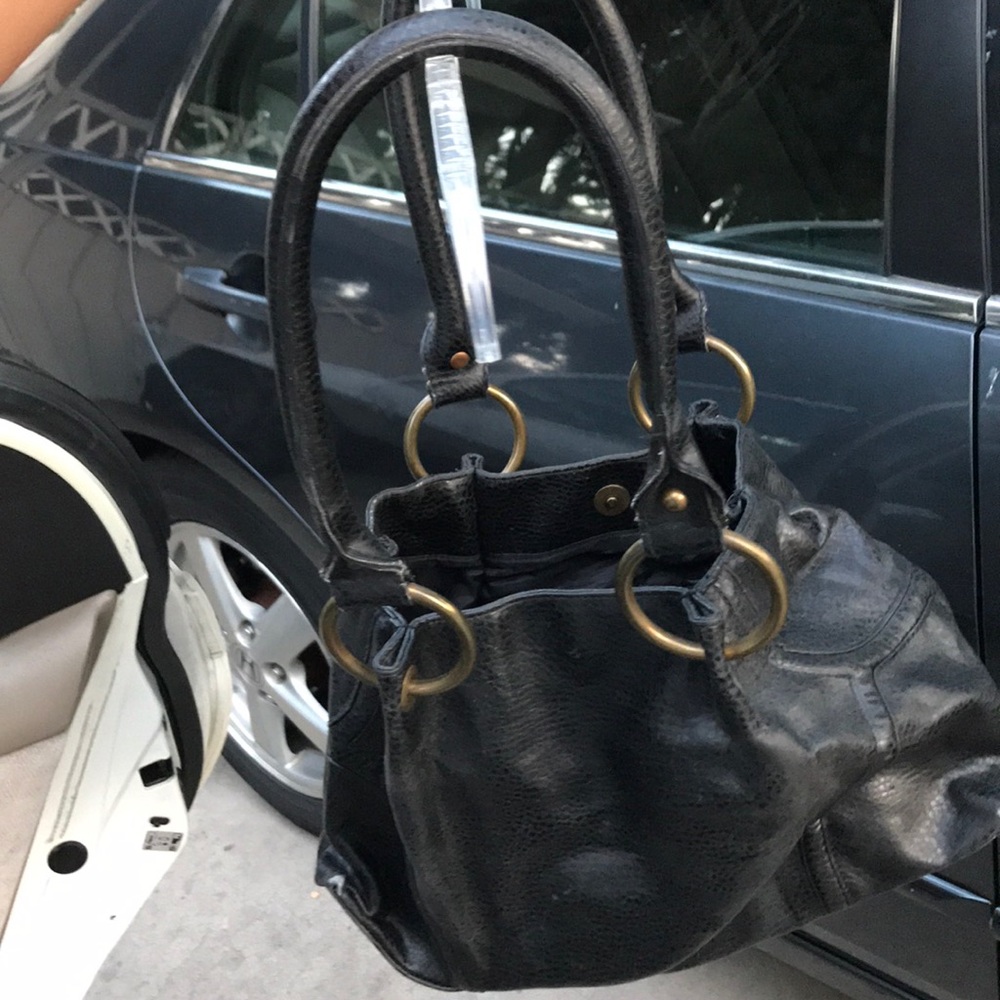 Black purse